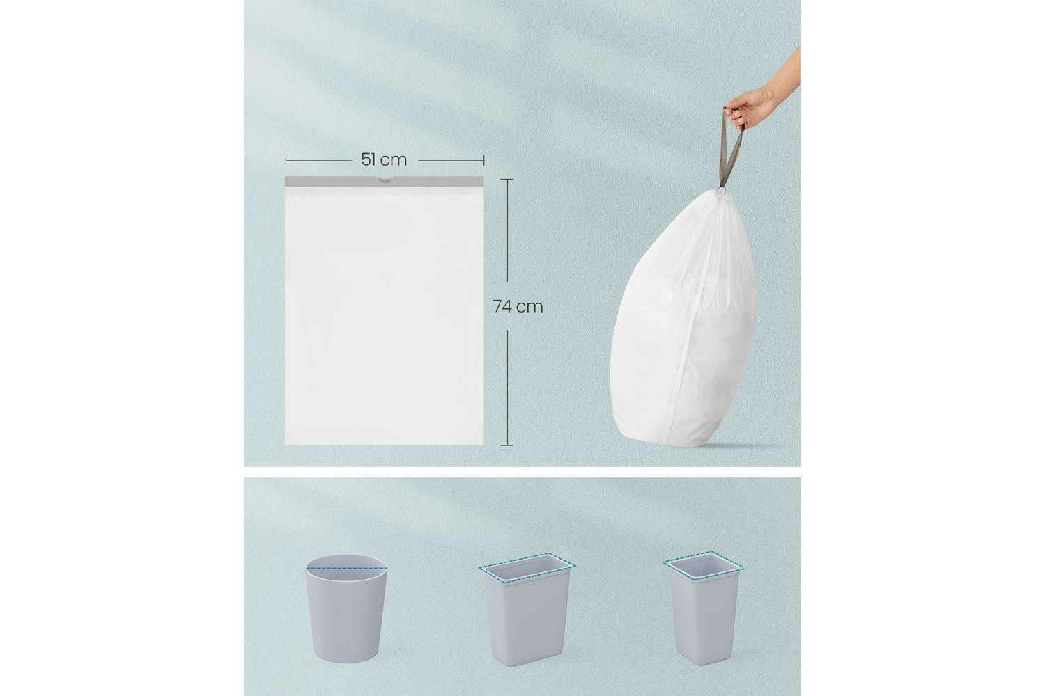 Trash Bag | Rubbish Bin Liner | Polyethylene | 30 Litre-5