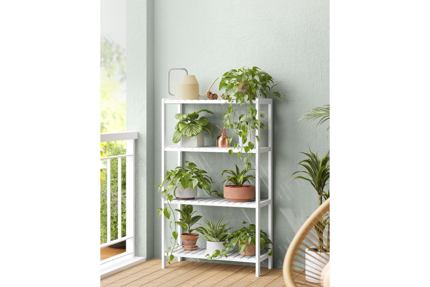 Bamboo Home Storage Shelves | Bathroom Storage | Bamboo | 100 Cm-2