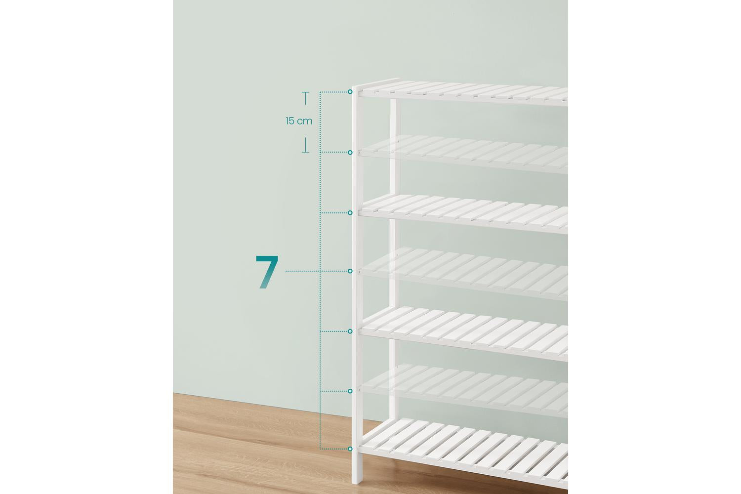 Bamboo Home Storage Shelves | Bathroom Storage | Bamboo | 100 Cm-4