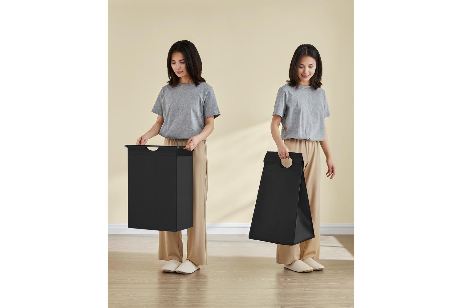 Laundry Basket | Laundry & Clothing Care | Steel & Mdf | 65l-5