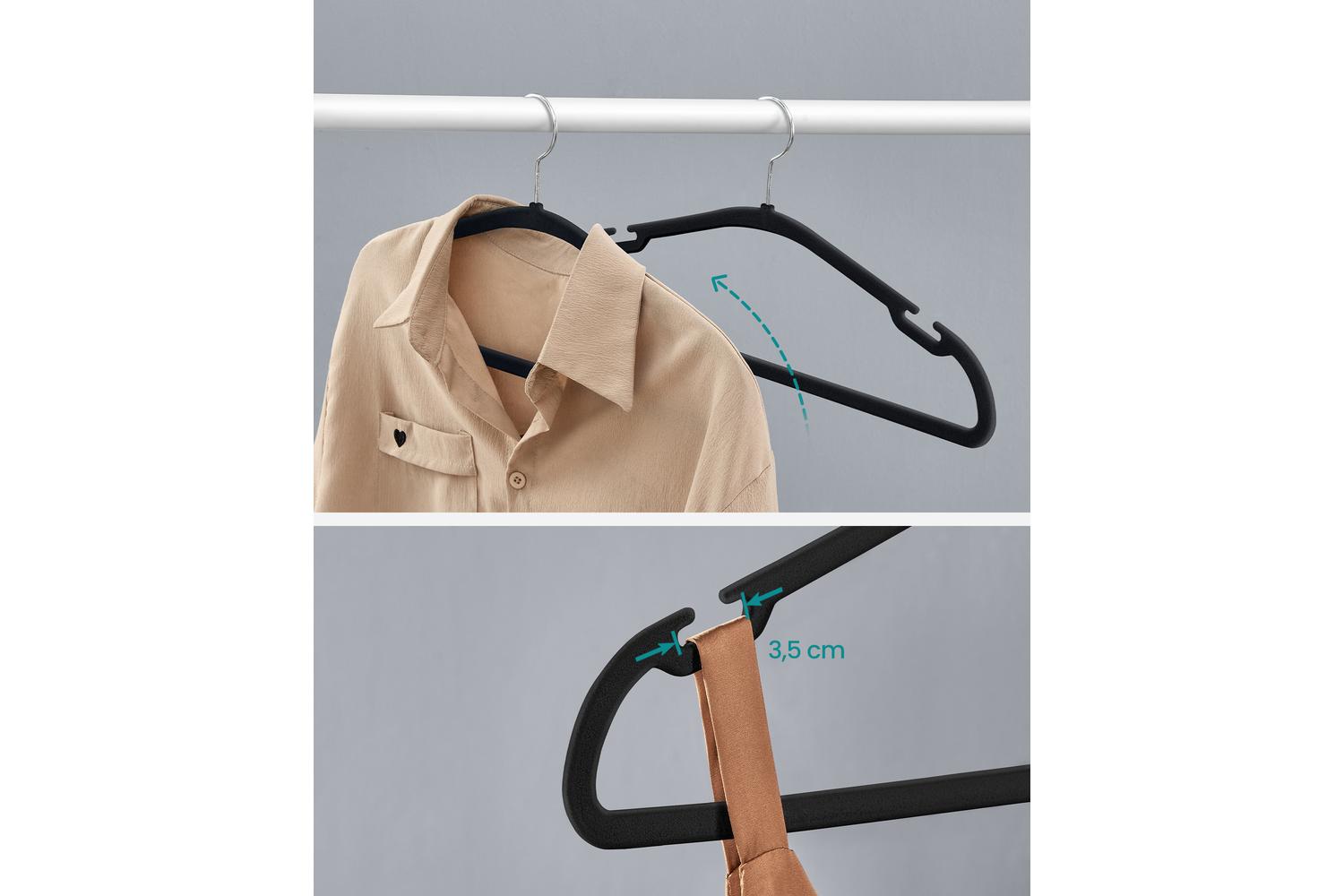 Velvet Hanger | Clothes Hanger | Velvet | Standard Size-3