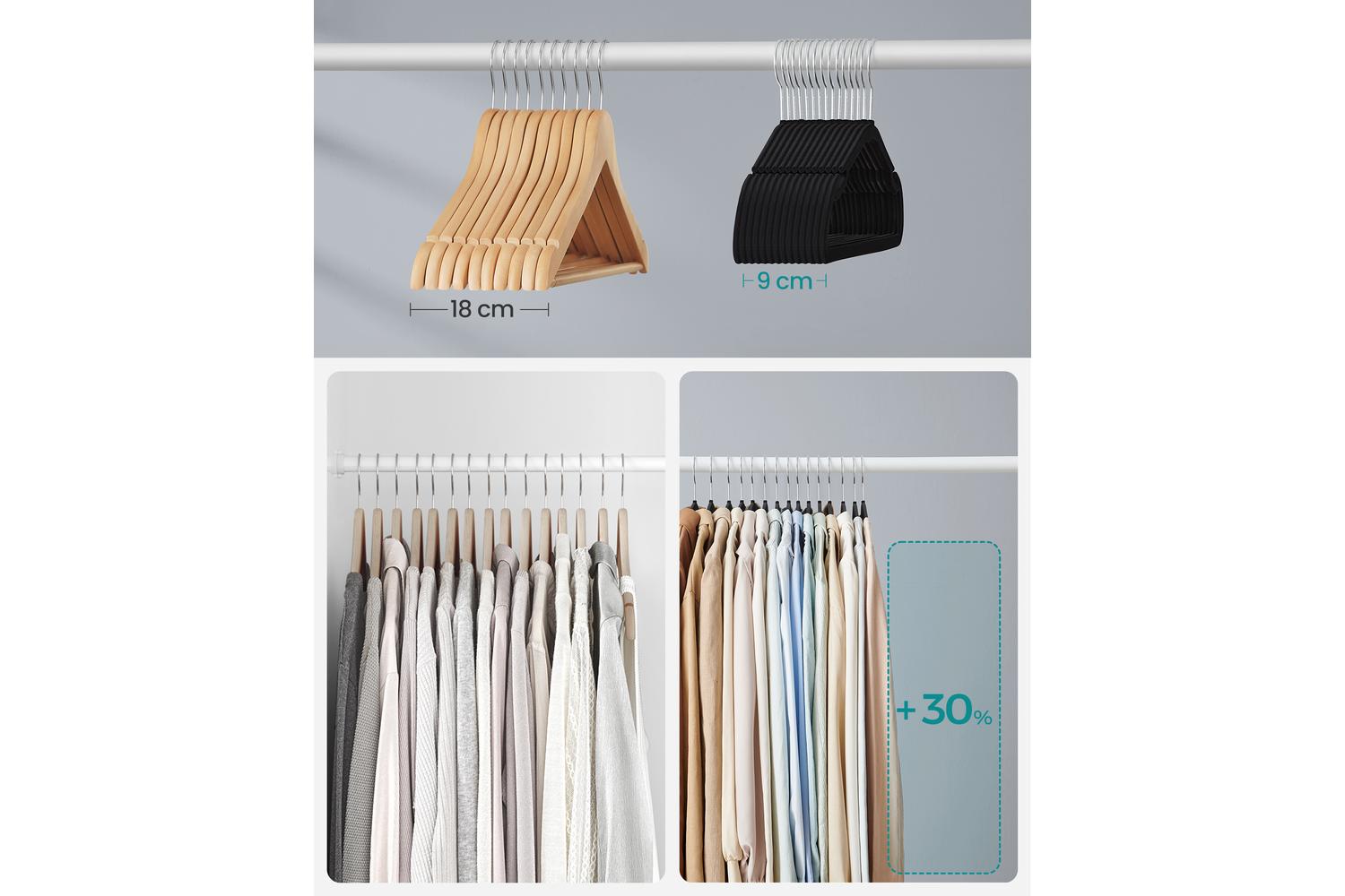 Velvet Hanger | Clothes Hanger | Velvet | Standard Size-4
