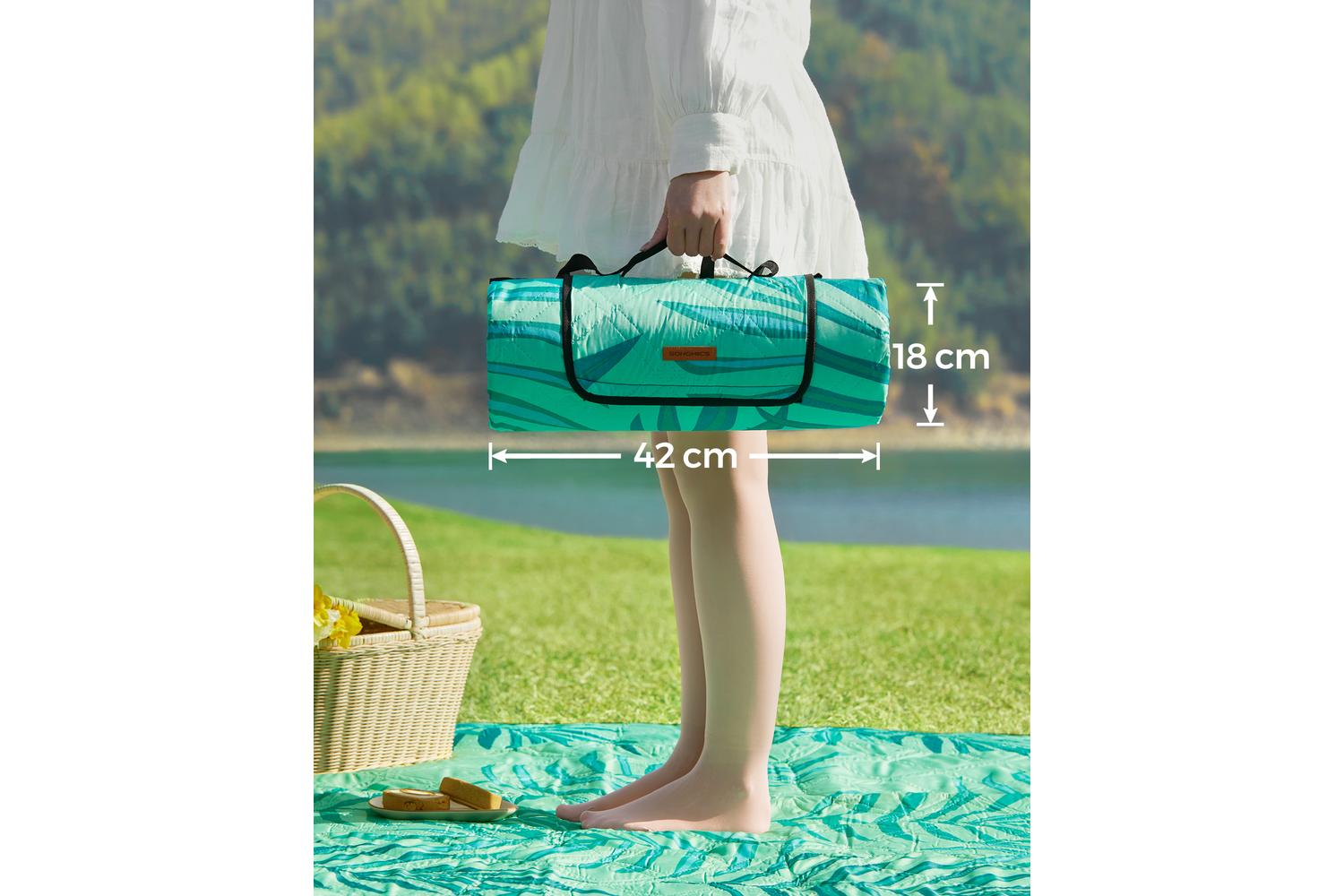 Camping Mat | Picnic Blanket | Pongee Fabric | 200 X 200 Cm-6