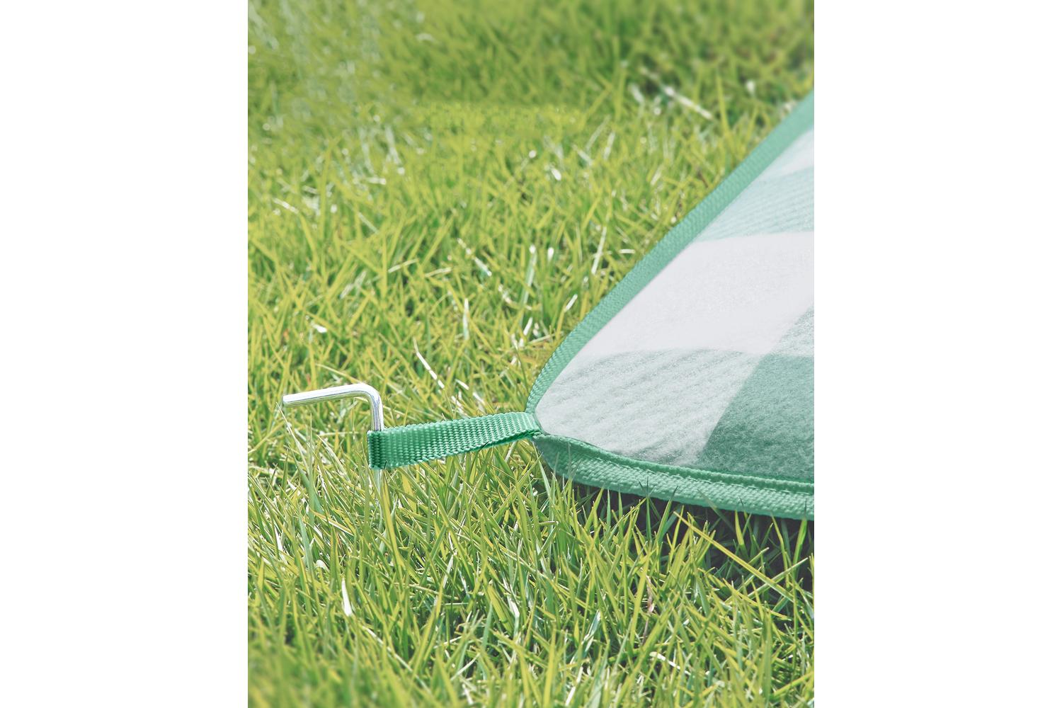 Songmics Camping Mat | Picnic Blanket | Fleece Surface | 200 X 200 Cm-3