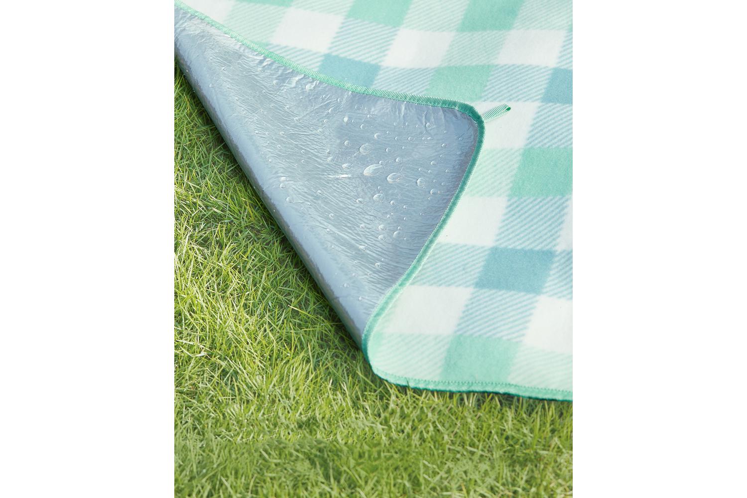 Songmics Camping Mat | Picnic Blanket | Fleece Surface | 200 X 200 Cm-4