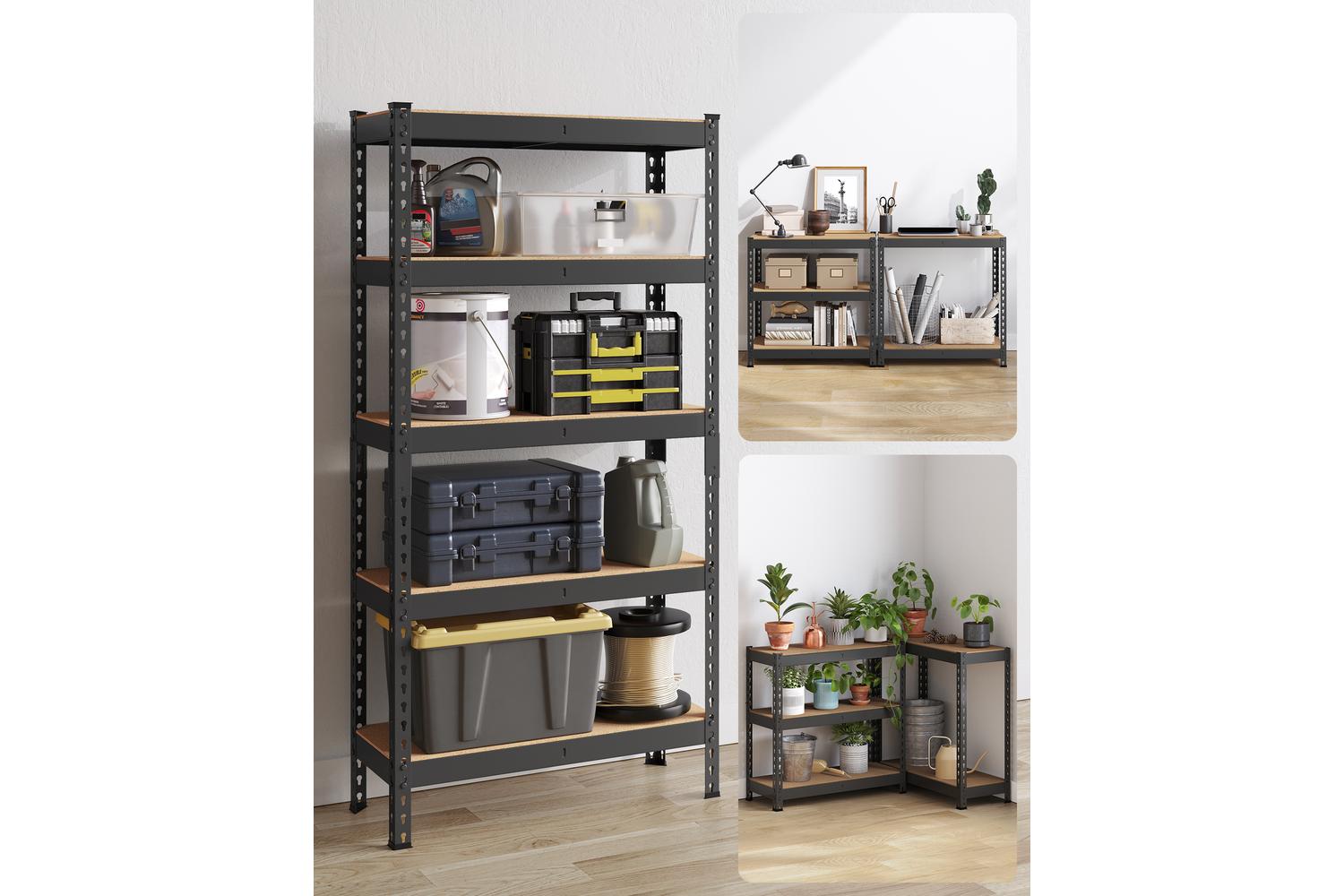 Songmics Shelving Unit | Garage Shelving | Steel And Mdf | Five Tier-5