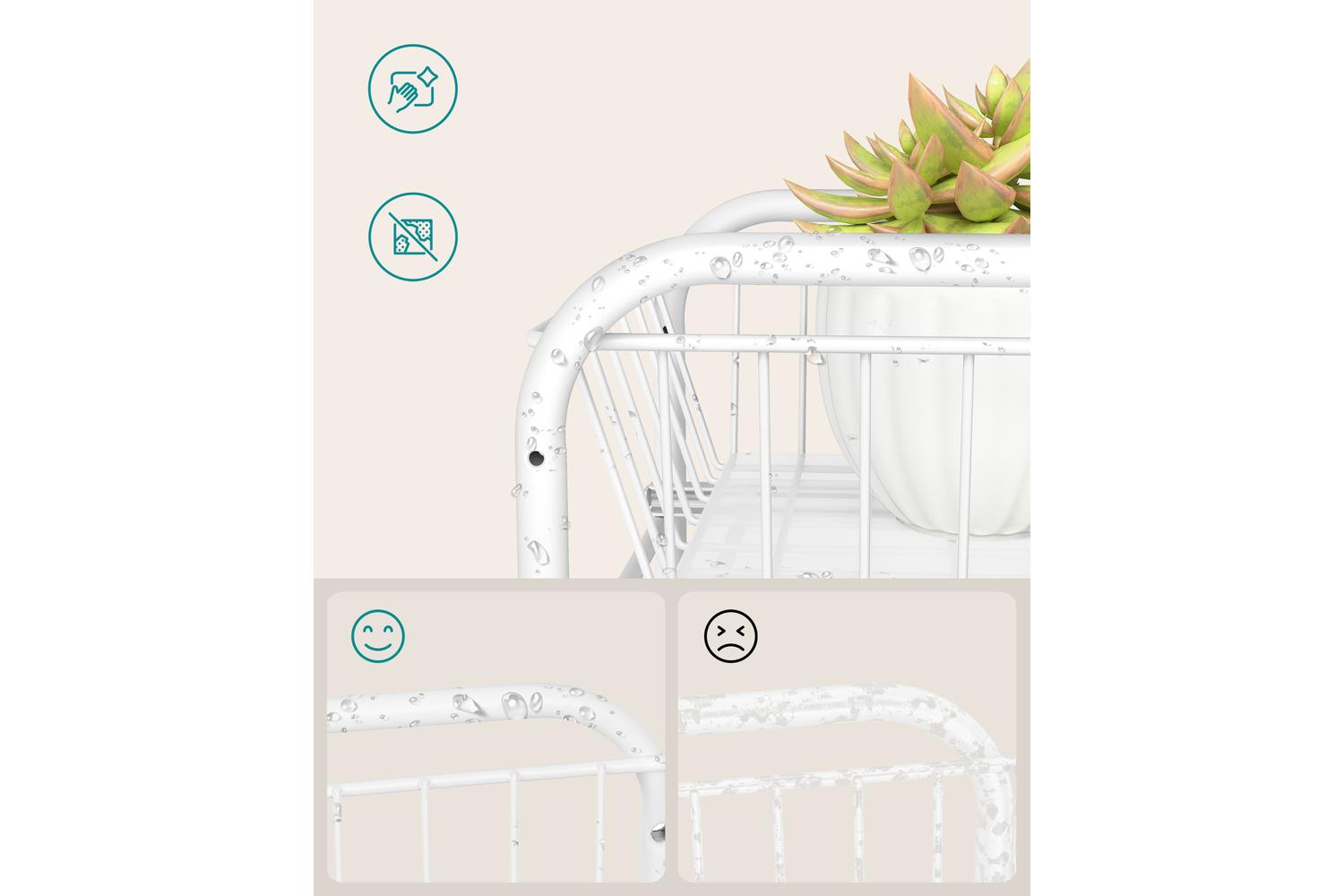 Pull-out Home Organizers | Storage Rack | Steel | Two-tier-4