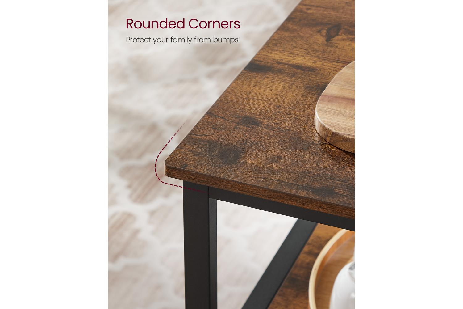Kitchen Island | Kitchen Storage | Steel Frame | 60 X 100 X 90 Cm-5