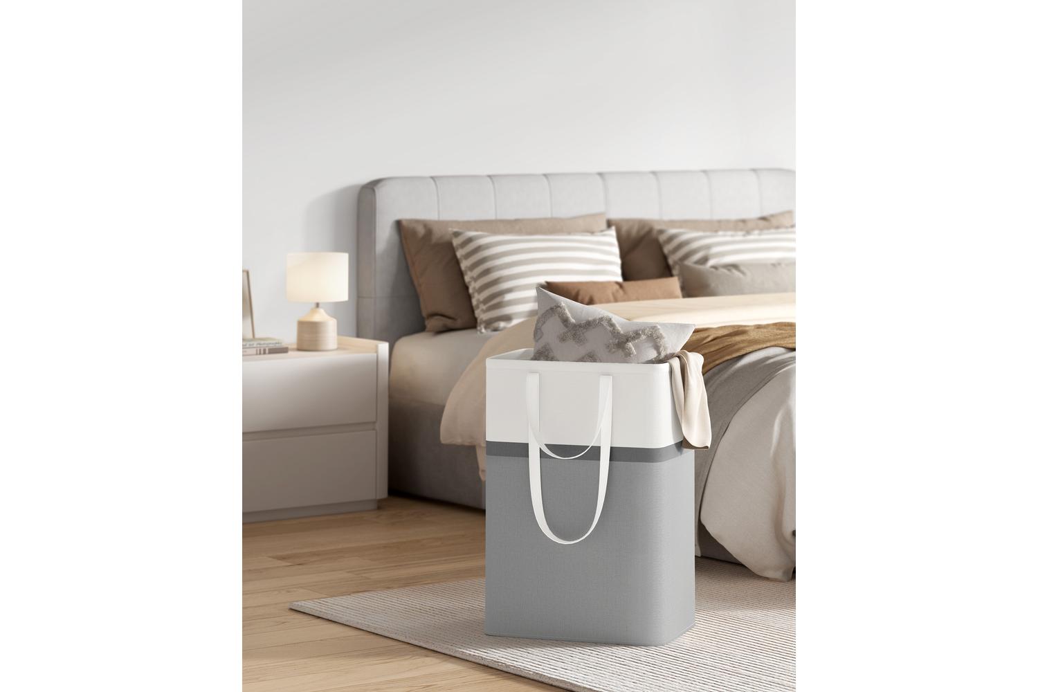 Laundry Basket | Laundry Hamper | Poly-cotton Blend | 75l-2
