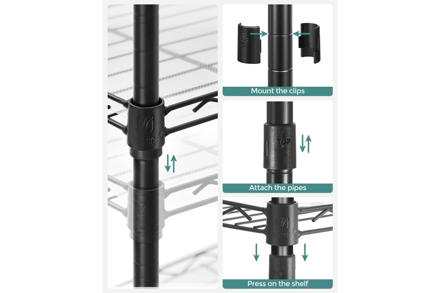 Storage Shelves | Storage Shelves | Steel | Adjustable-2