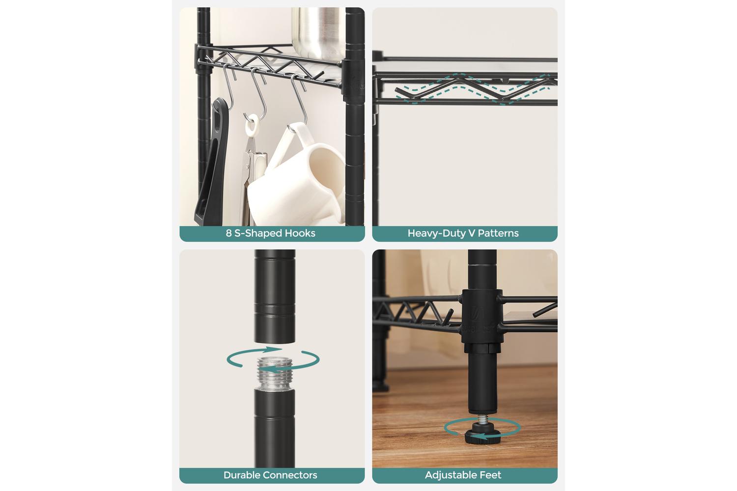 Storage Shelves | Storage Shelves | Steel | Adjustable-6