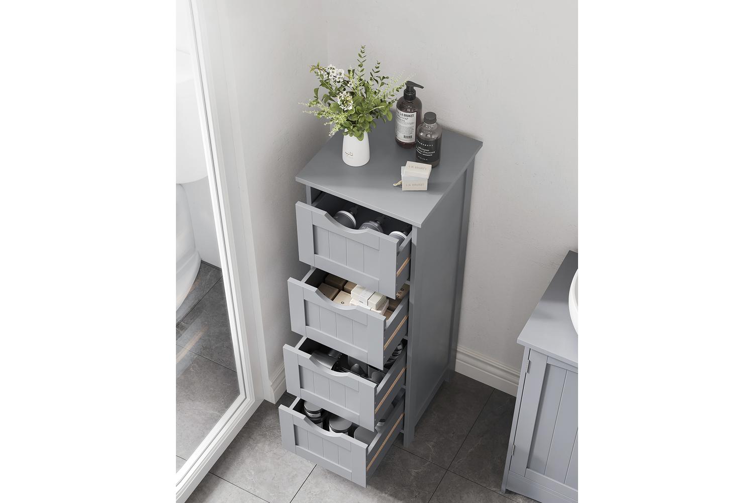Floor Cabinet | Storage Cabinet | Mdf | 30 X 30 X 82 Cm-2
