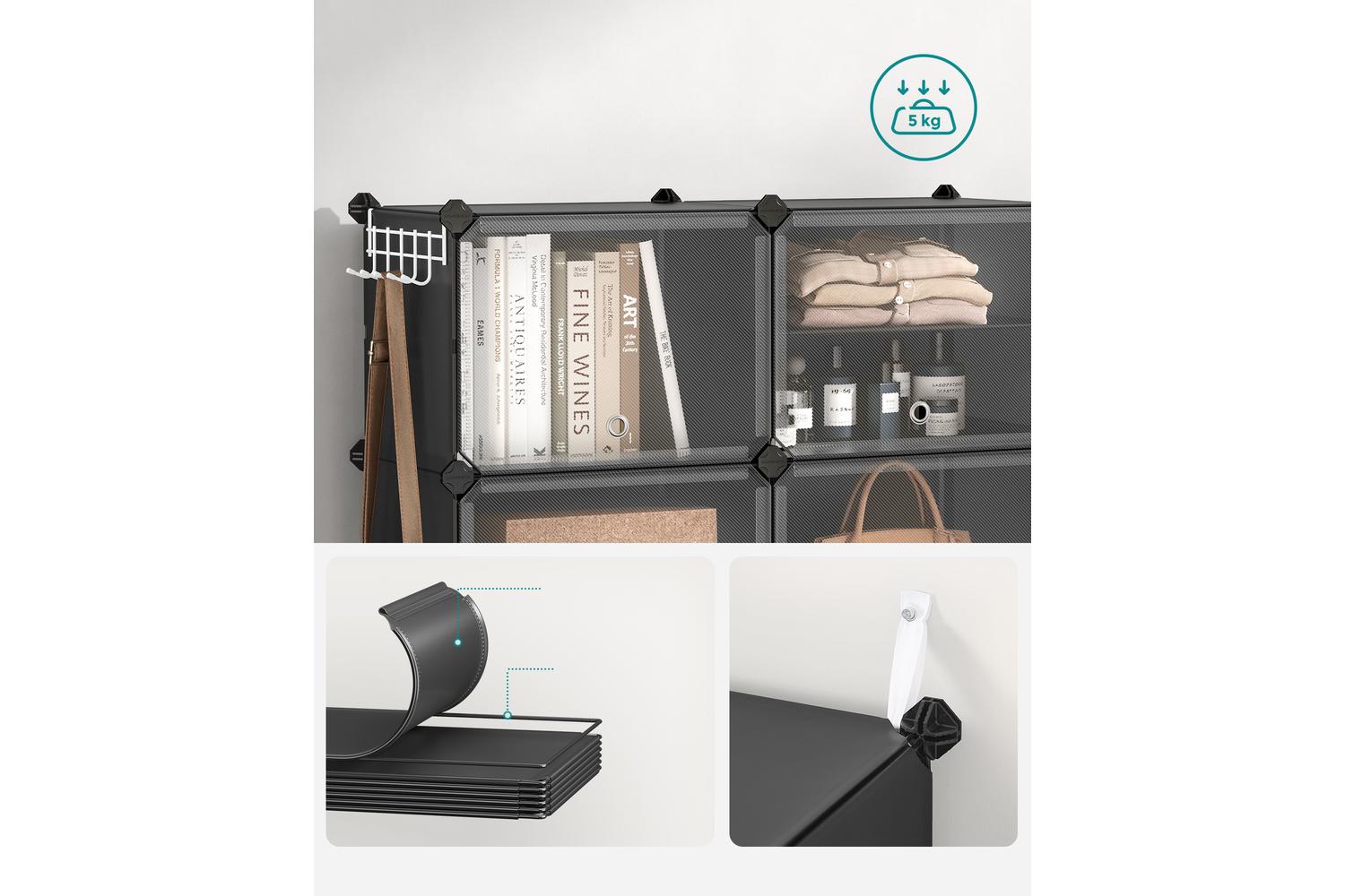 Shoe Rack | Shoe Storage Unit | Plastic And Steel | Large-7