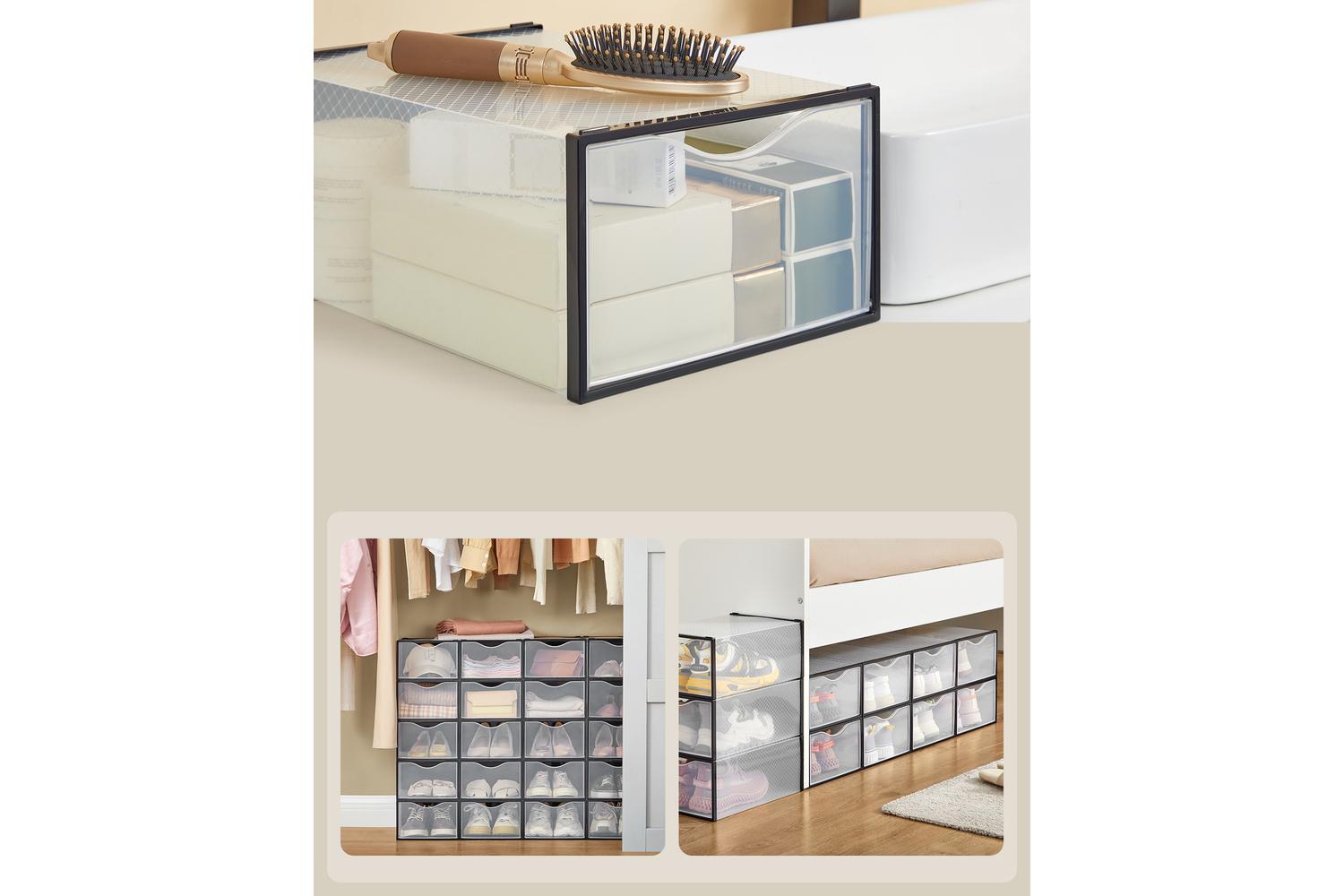 Shoe Boxes | Storage Box | Plastic | Standard Size-3