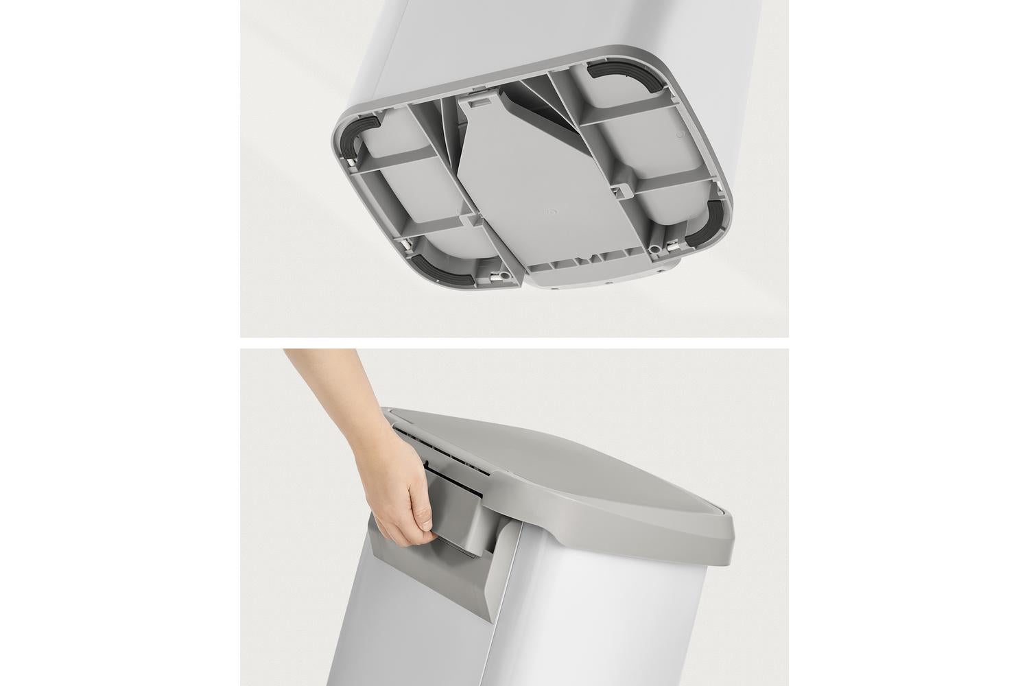 Songmics Trash Can | Pedal Bin | Steel | 50 L-4