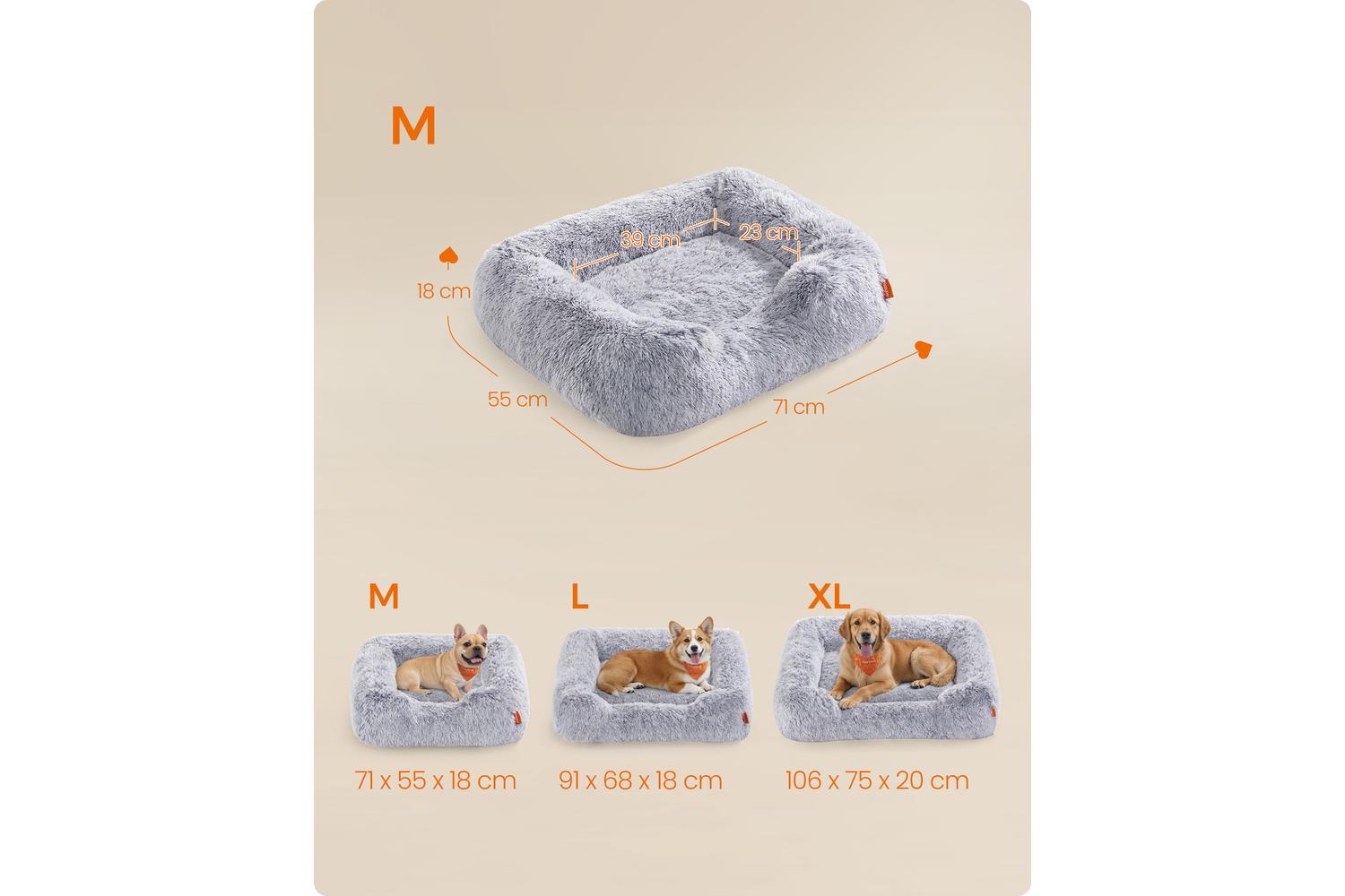 Dog Bed | Dog Bed | Plush | 71 X 55 X 18 Cm-5