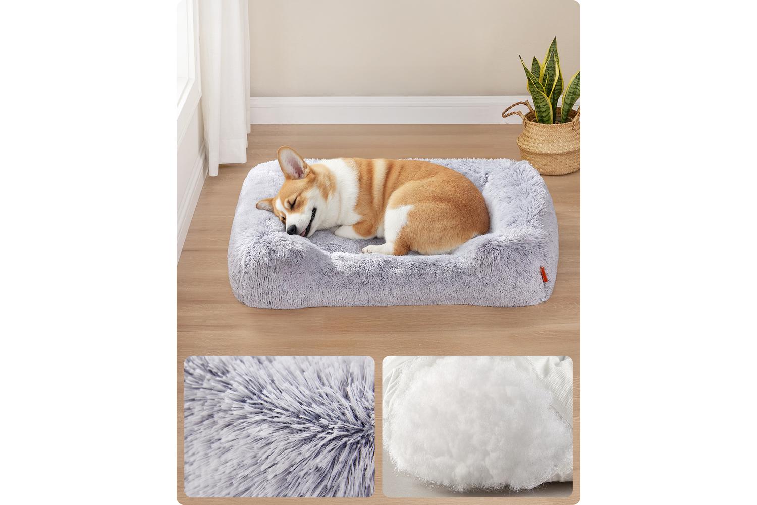 Dog Bed | Dog Bed | Plush | 91 X 68 X 18 Cm-3