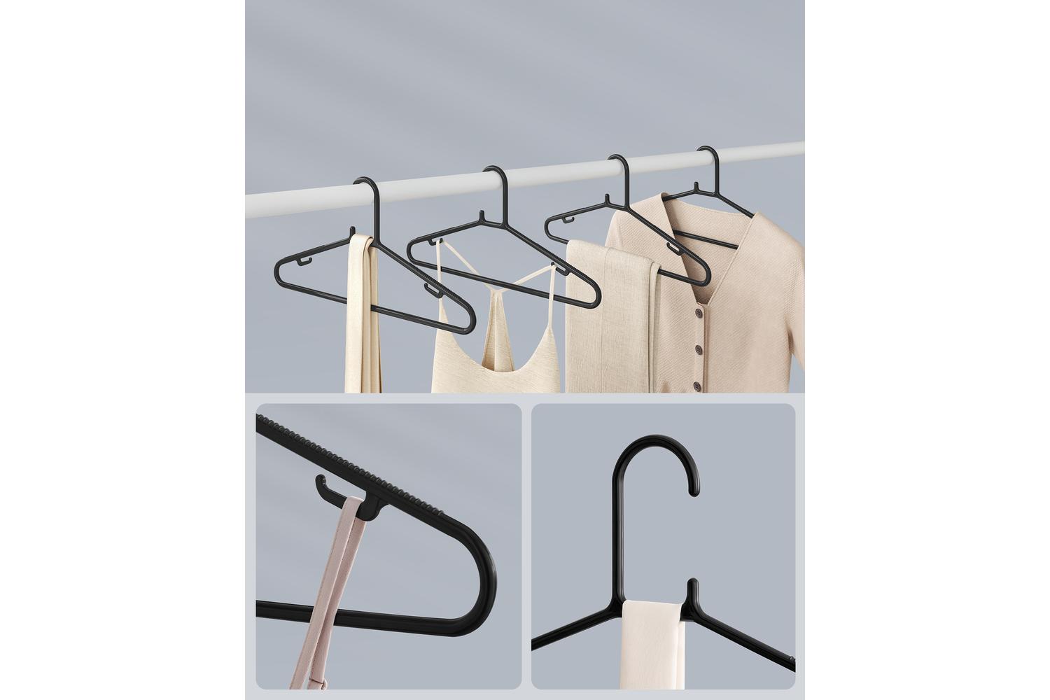 Plastic Clothes Hangers | Clothes Hangers | Plastic | 41.5 X 20.5 Cm-4