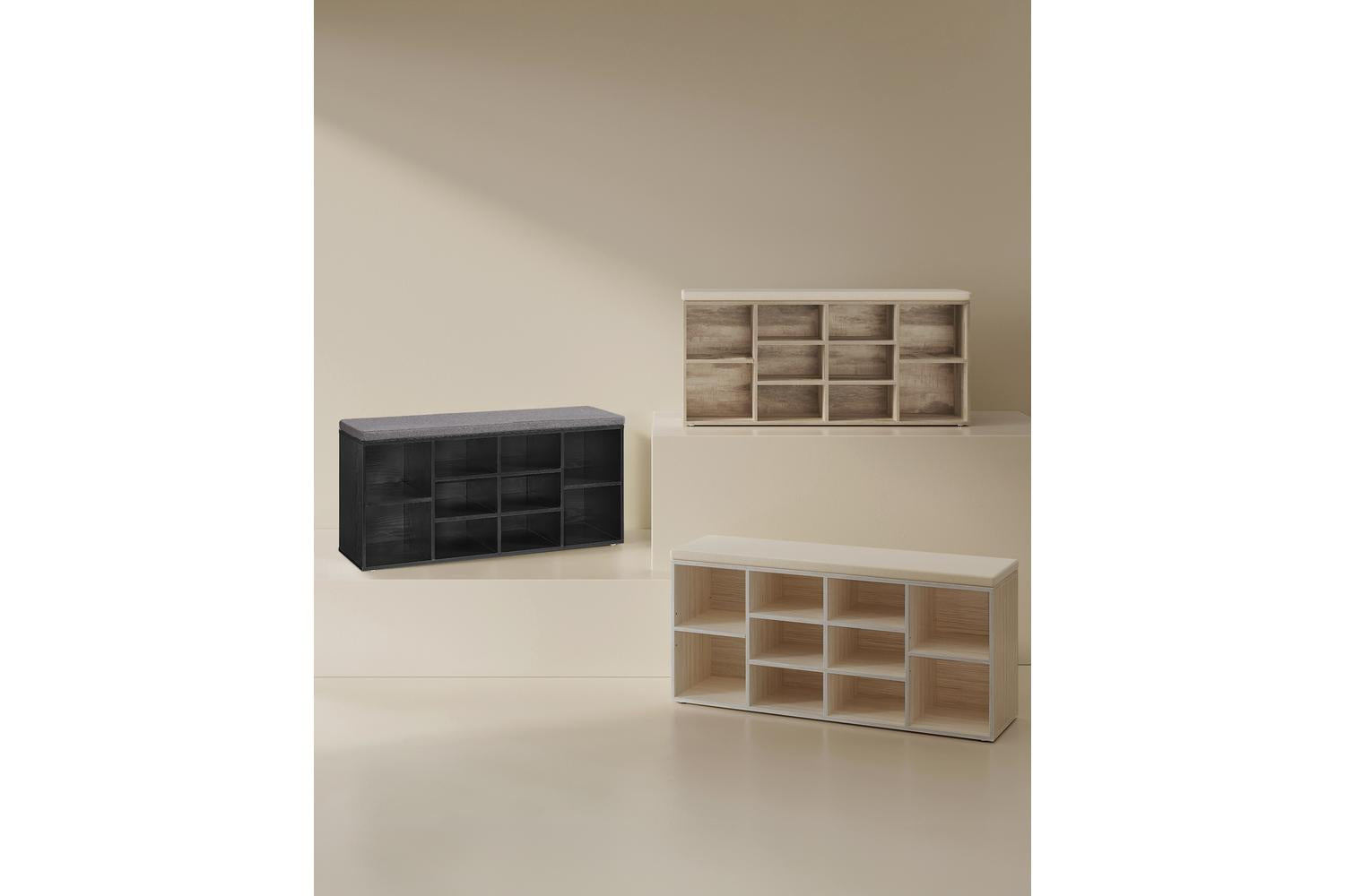 Shoe Bench | Storage Bench | Particle Board | Standard Size-6