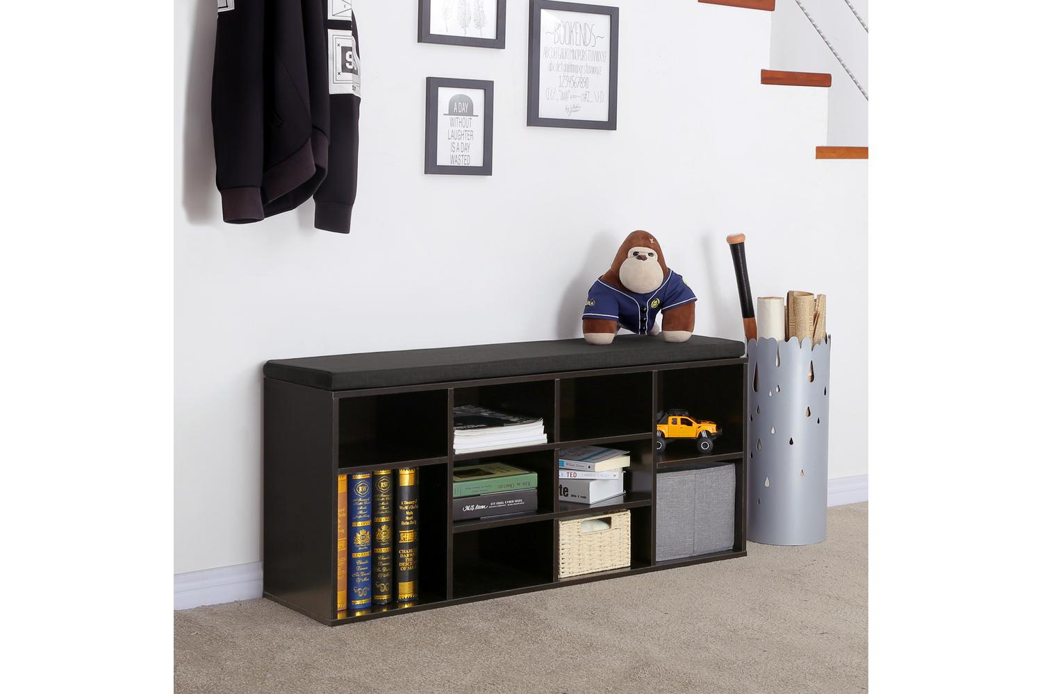 Shoe Bench | Storage Bench | Particleboard | 104 X 30 X 48 Cm-2