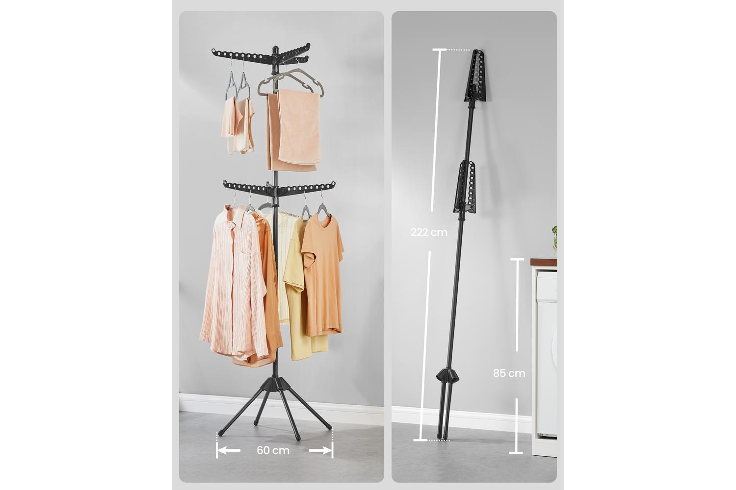 Clothes Drying Rack | Clothes Airer | Stainless Steel | Foldable-2