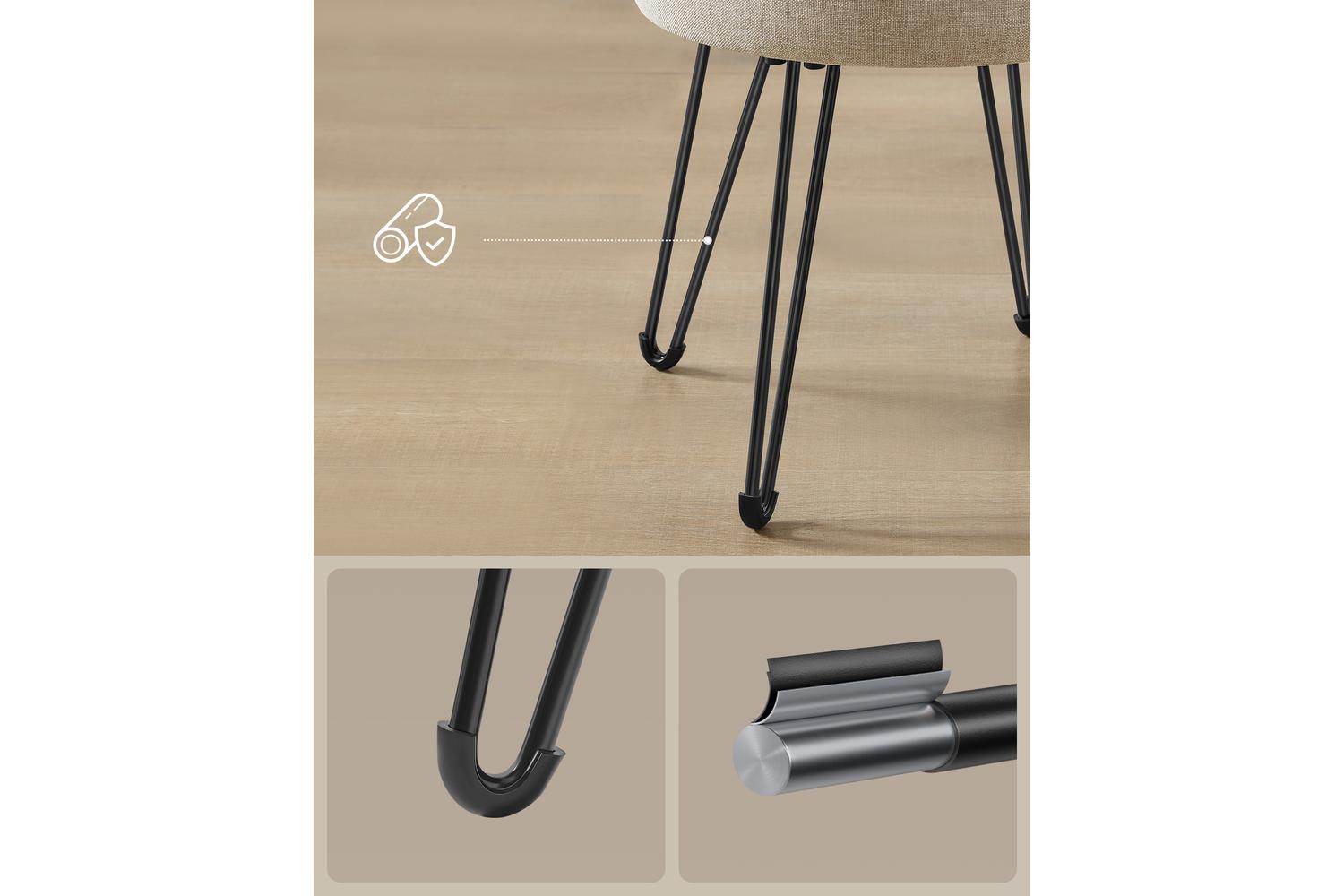 Storage Ottoman | Storage Bench | Faux Linen | 39 X 44.1 Cm-3