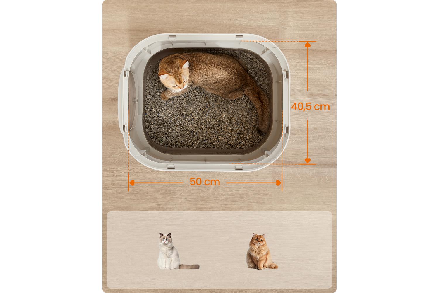 Cat Litter Box Ppt002g01 | Cat Litter Box | Polypropylene | Extra Large-2
