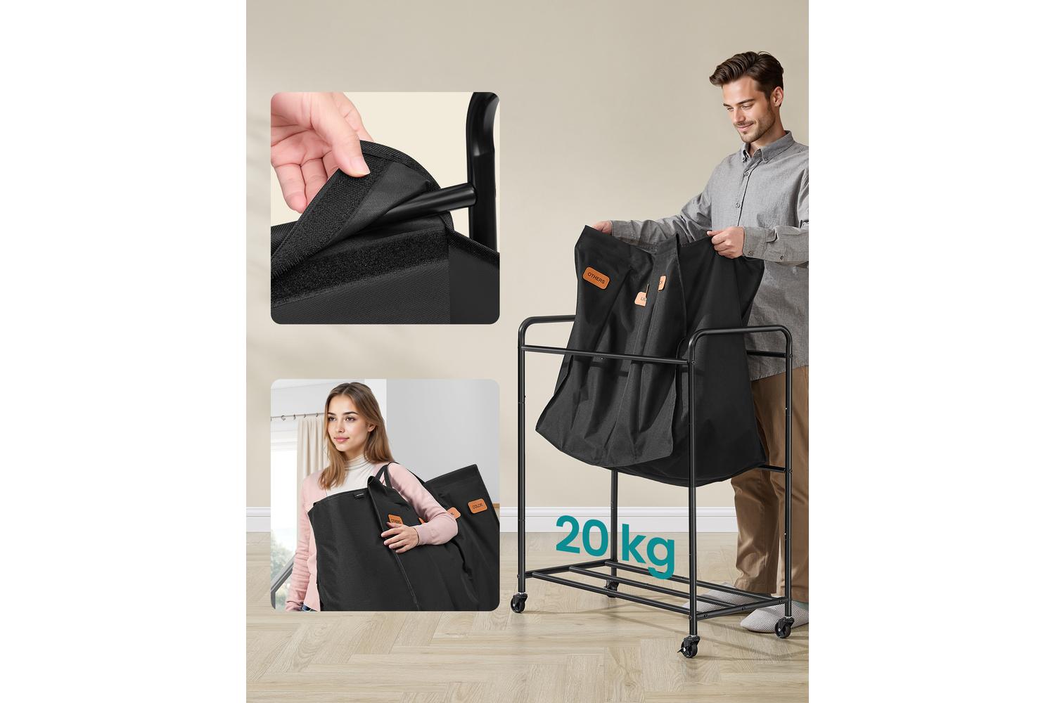 Laundry Sorter | Laundry Organiser | Oxford Fabric | 200l-4
