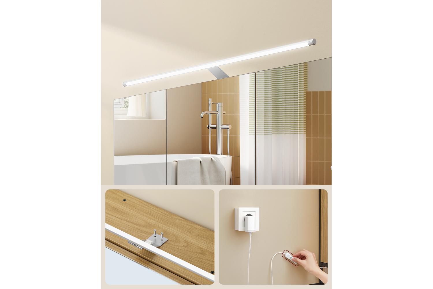 Mirror Cabinet | Wall Cabinet | White | Medium-4