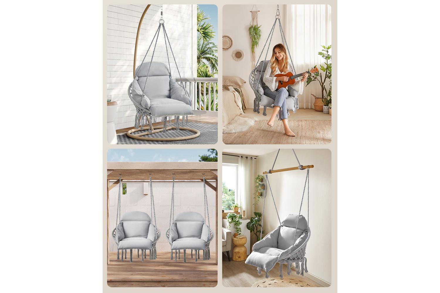 Hammock Chair | Hanging Chair | Cotton Blend | Standard Size-5