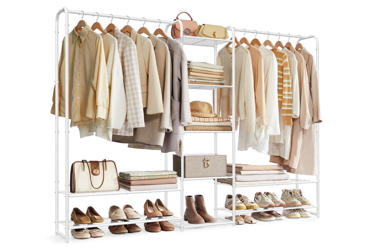 Open Wardrobe | Clothes Storage | Steel | 125 cm