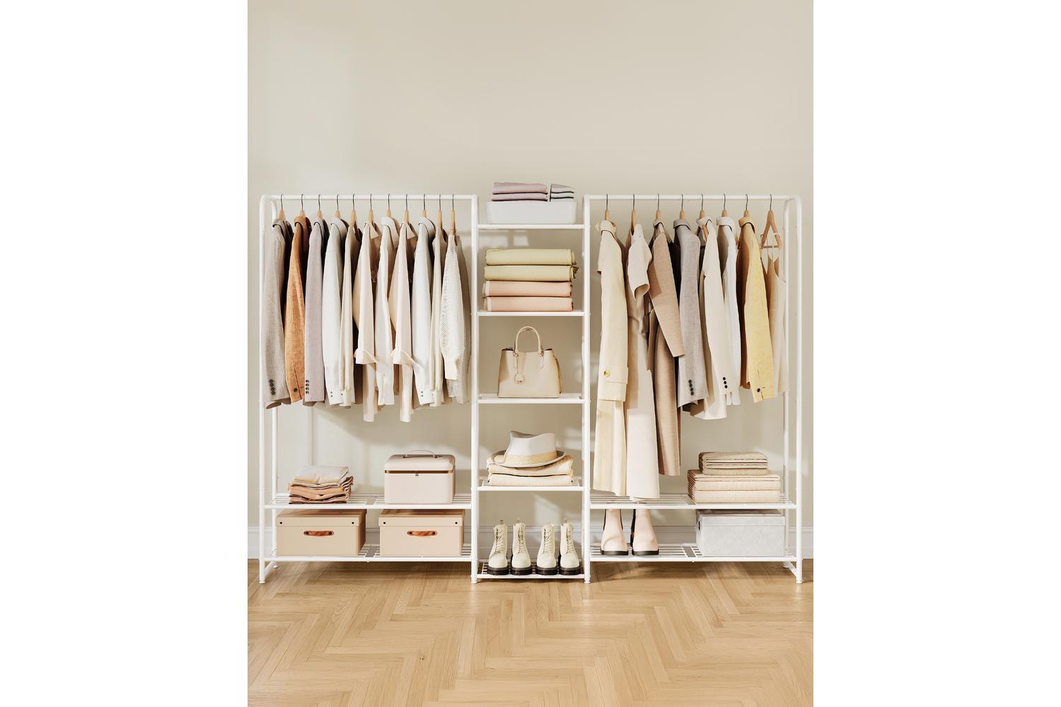 Open Wardrobe | Clothes Storage | Steel | 125 Cm-2