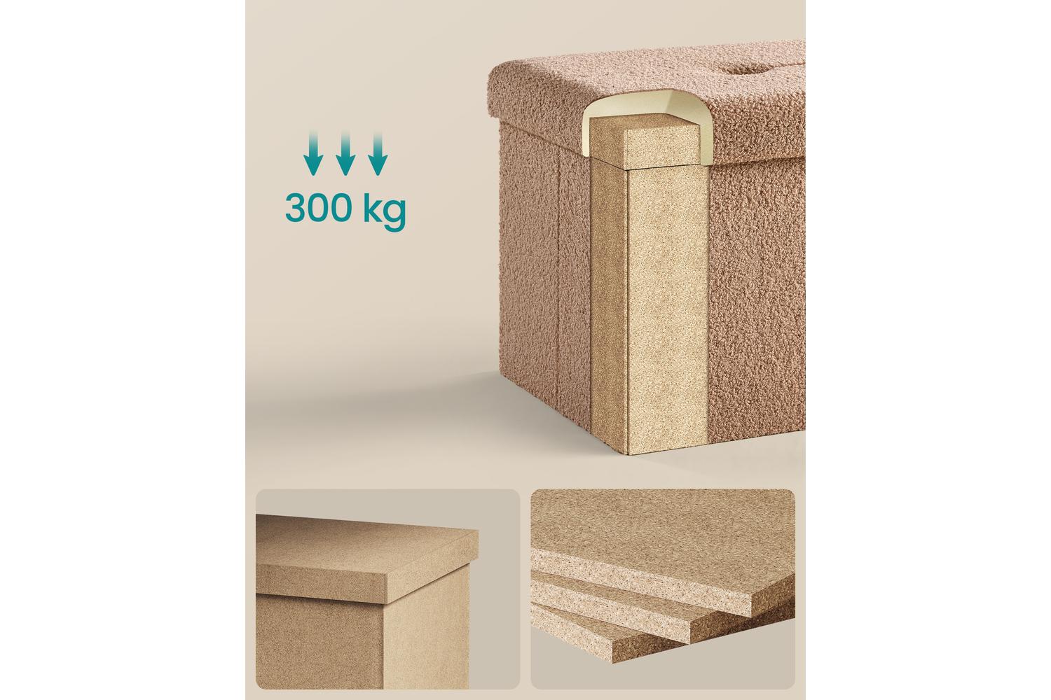Ottoman Pouf | Plush Surface | 38 X 38 X 38 Cm-5