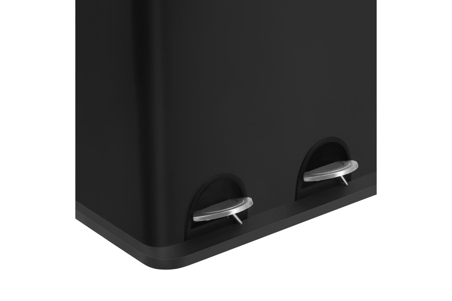 Songmics Garbage Can | Rubbish Bin | Metal | 54l-3
