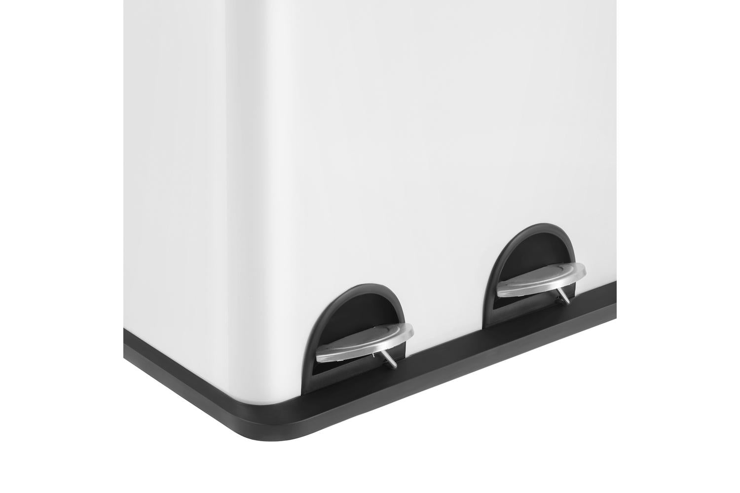 Songmics Garbage Can | Rubbish Bin | Steel And Abs Plastic | 60.4 X 30 X 56.3 Cm-4