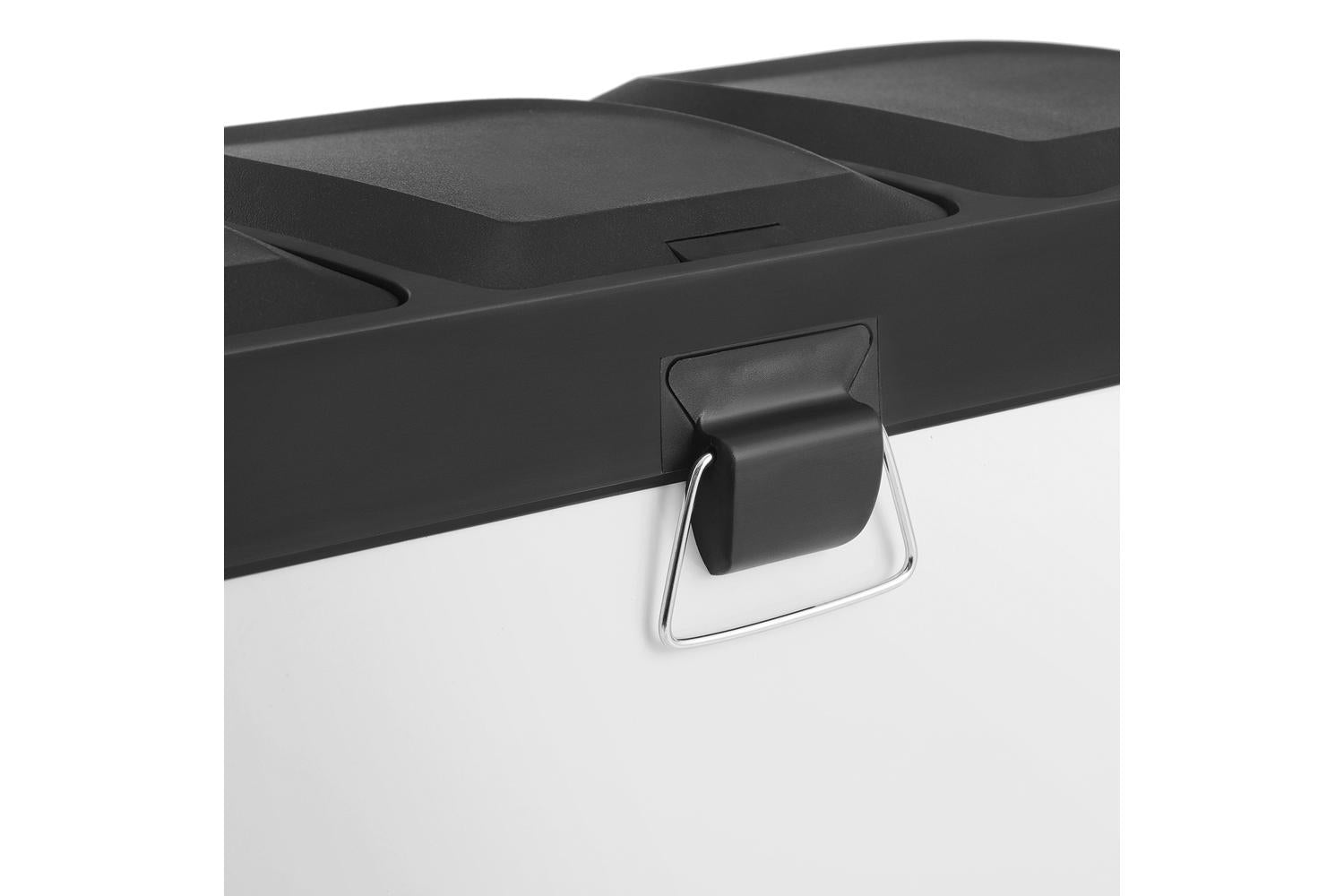 Songmics Garbage Can | Rubbish Bin | Steel And Abs Plastic | 60.4 X 30 X 56.3 Cm-5
