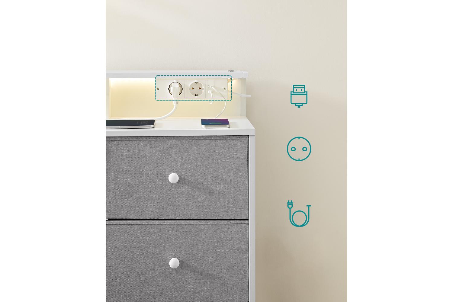 Songmics Dresser | Clothes Storage | Fabric And Chipboard | Large-5