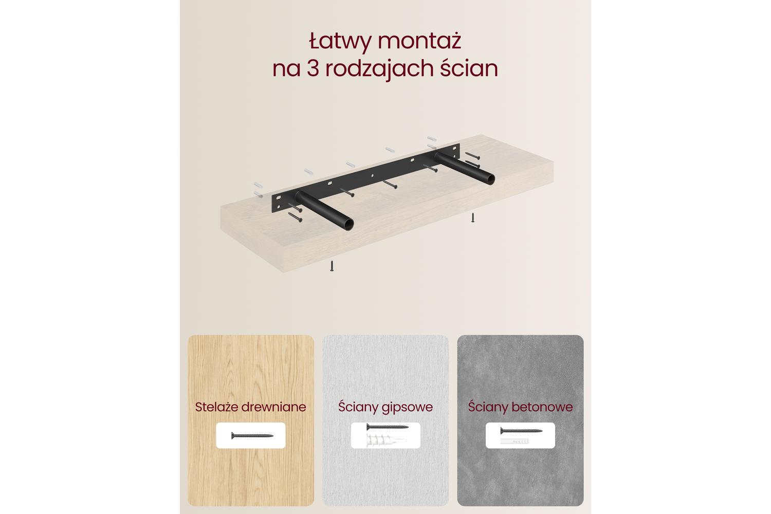 Wall Shelf | Wall Shelf | Mdf | 60cm-5