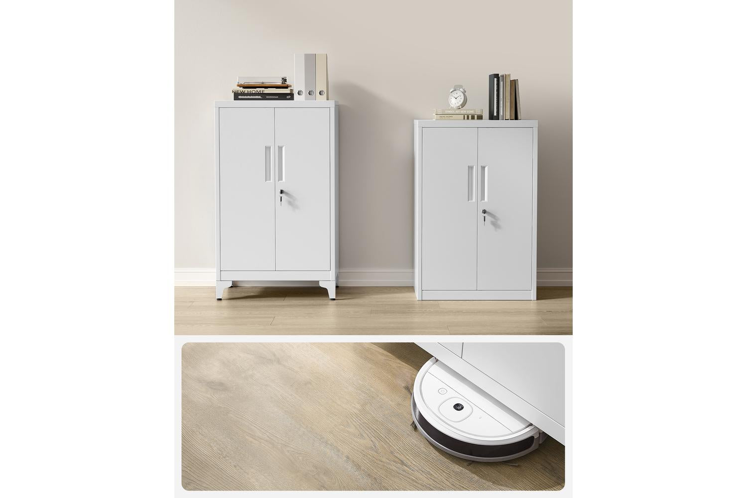 File Cabinet | Storage Cabinet | Steel | 40 X 60 X 90 Cm-3
