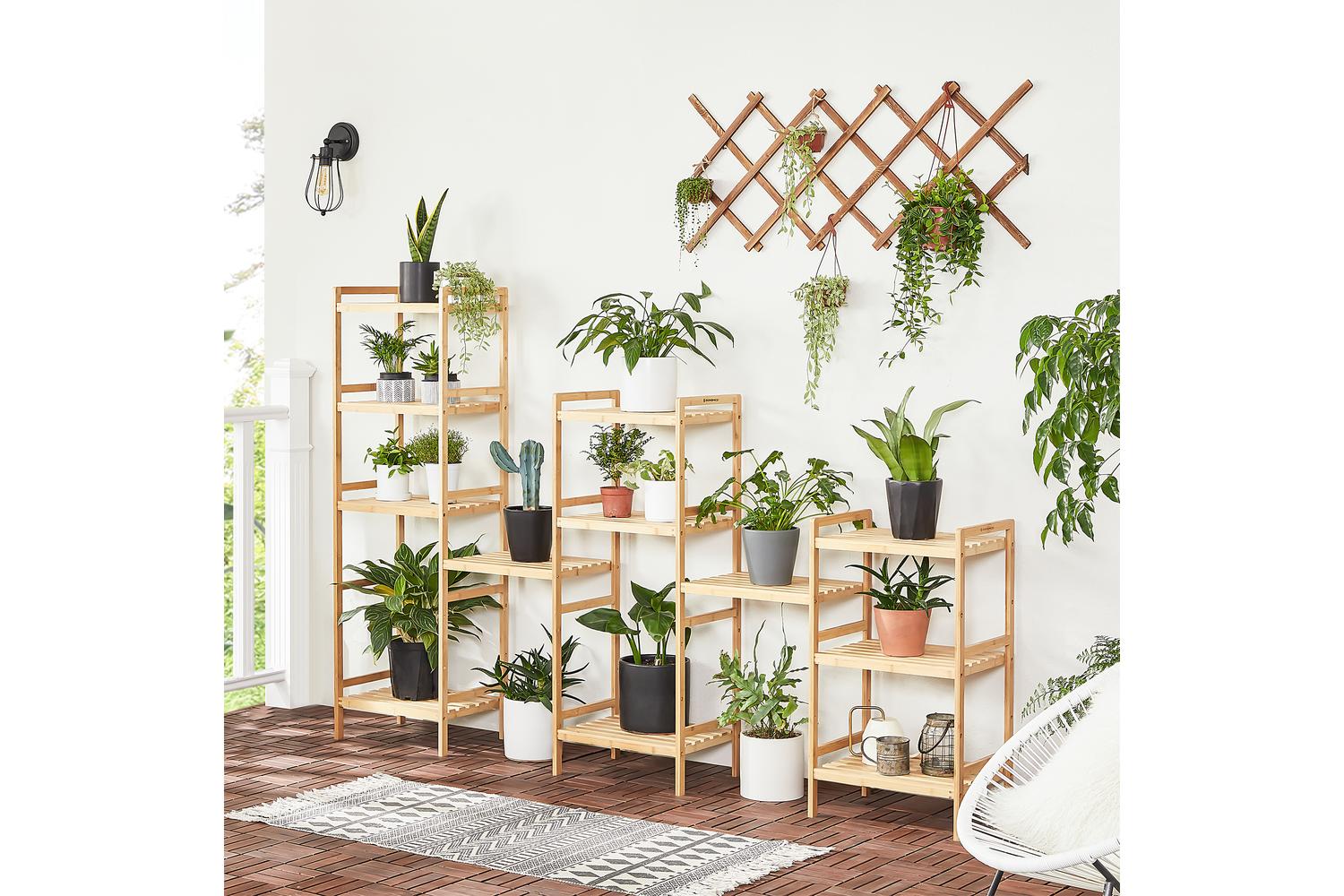 Bamboo Shelf | Storage Shelf | Bamboo | Five Tier-4