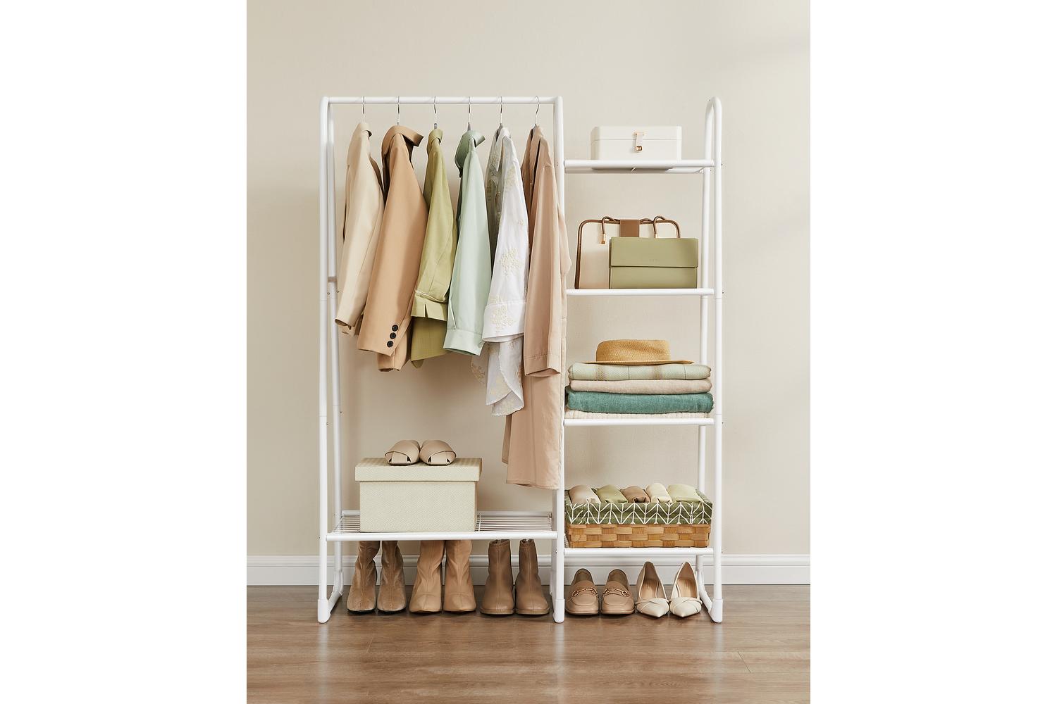 Garment Rack | Clothes Storage | Steel | 40 X 101.7 X 153.3 Cm-2