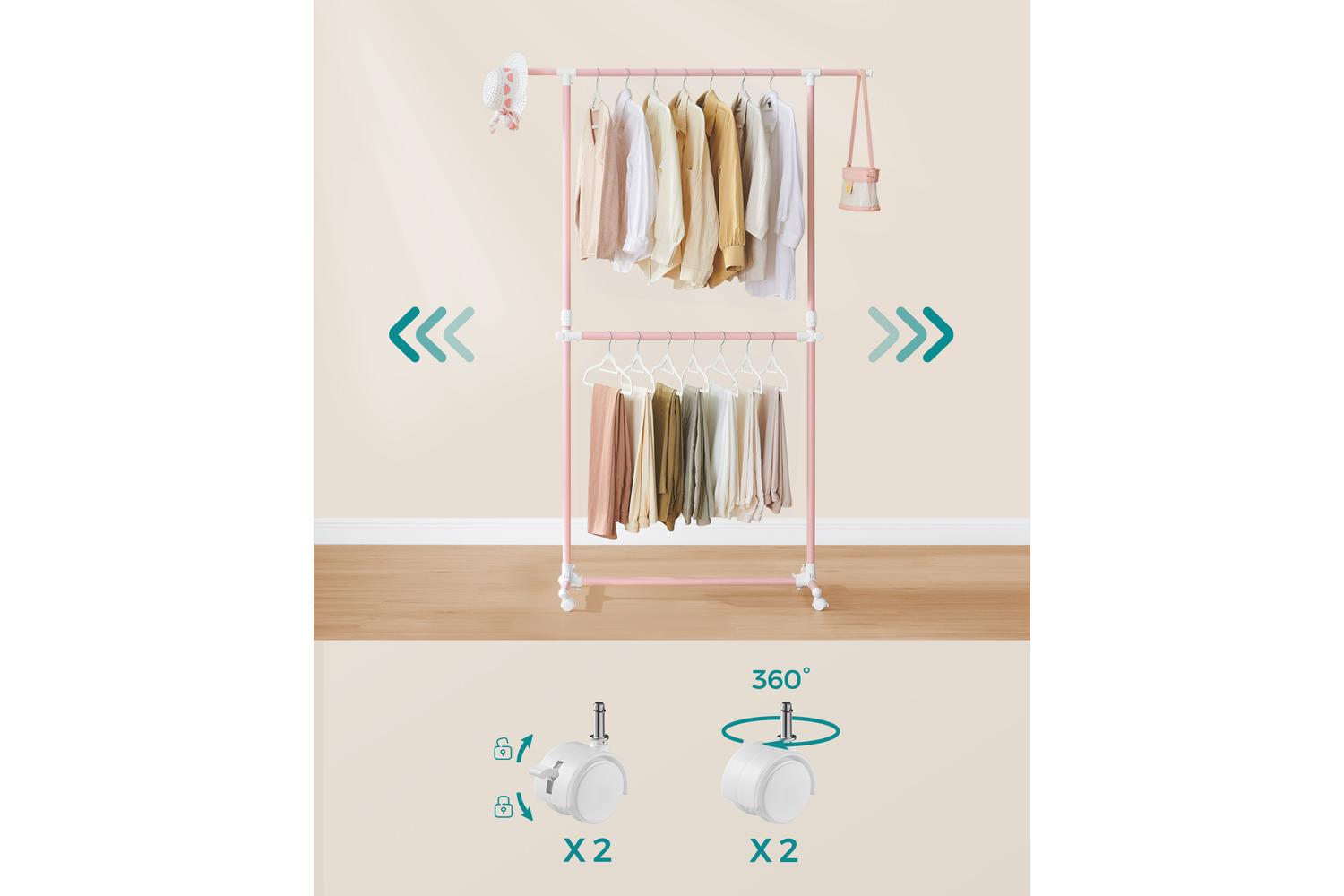Coat Rack | Clothes Storage | Steel | Adjustable-3