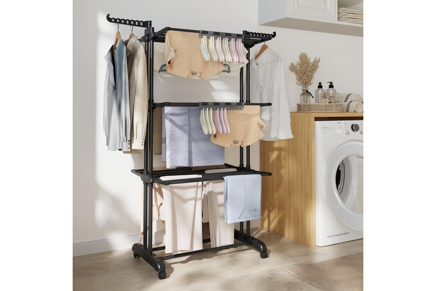 Clothes Drying Rack | Clothes Storage | Stainless Steel | Large-3