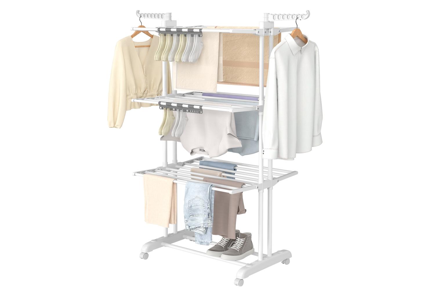 Clothes Drying Rack | Clothes Storage | Stainless Steel | Large-2