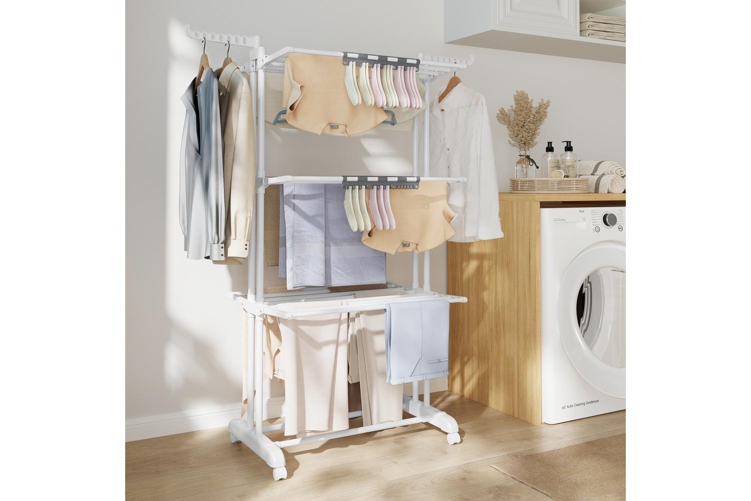 Clothes Drying Rack | Clothes Storage | Stainless Steel | Large-4