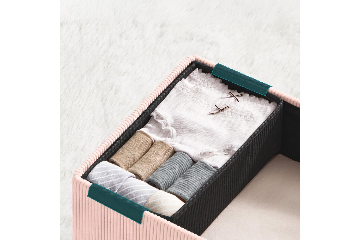 Storage Ottoman | Storage Bench | Corduroy | 110 X 38 Cm-7