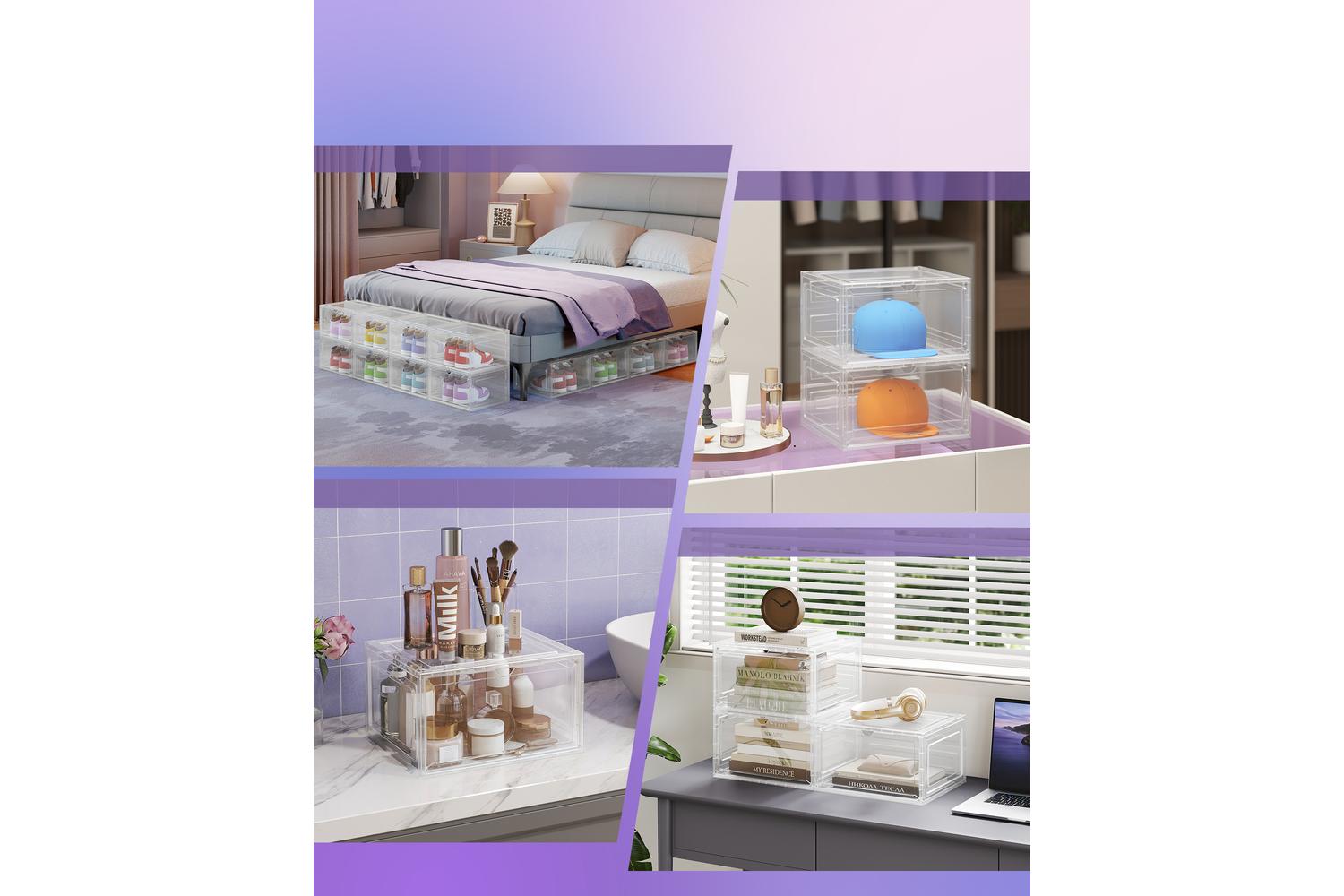 Shoe Box | Storage Box | Plastic | Large-6