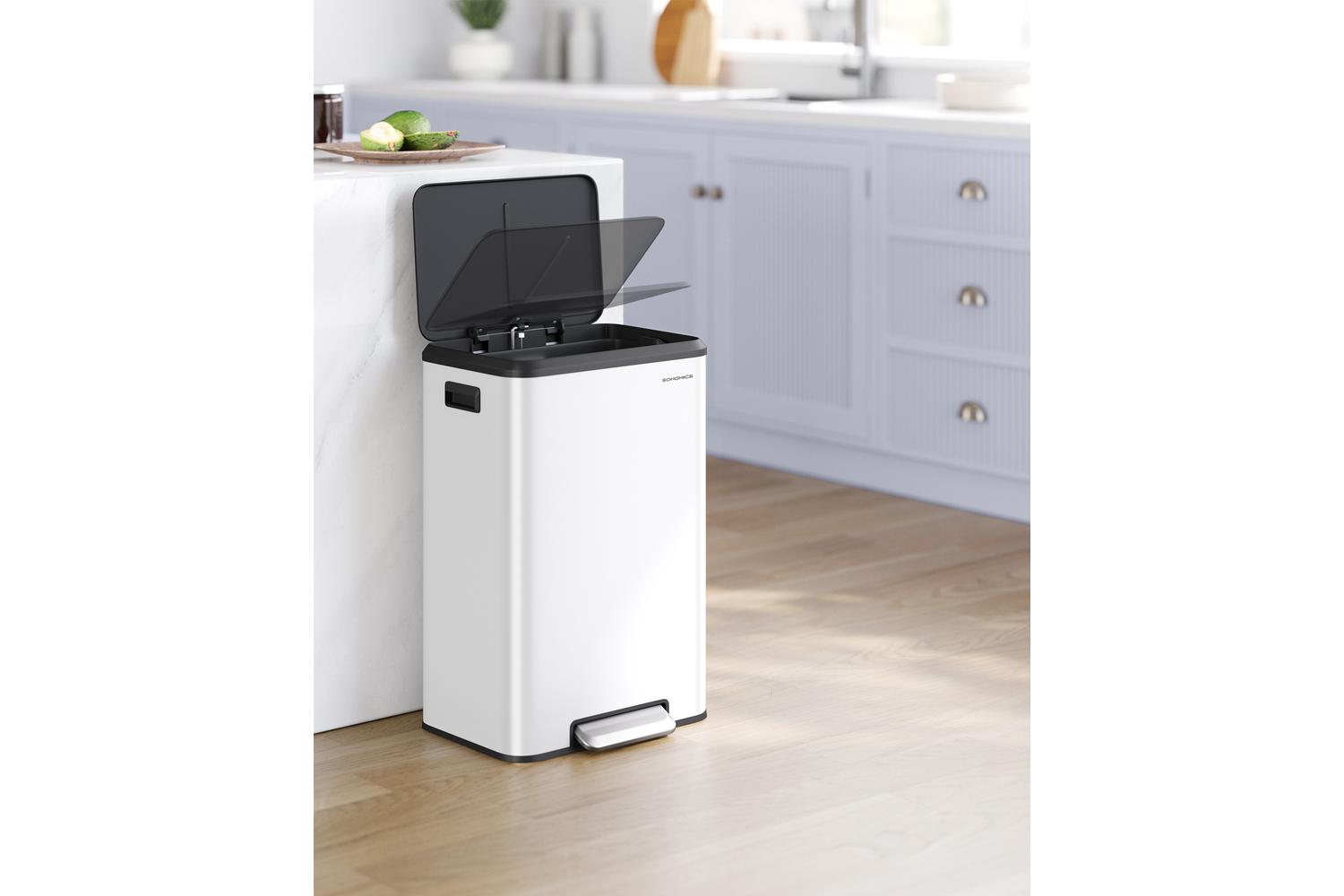 Songmics Trash Can | Pedal Bin | Steel | 40l-2
