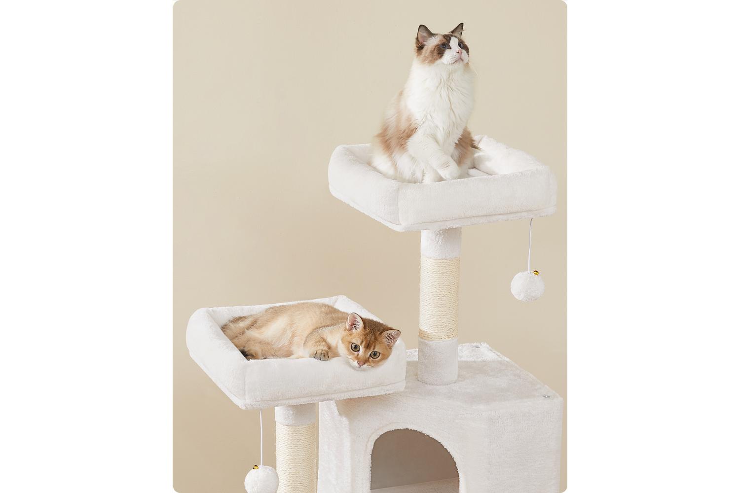 Cat Tree | Cat Tower | Particleboard Plush Sisal | 115 Cm-2