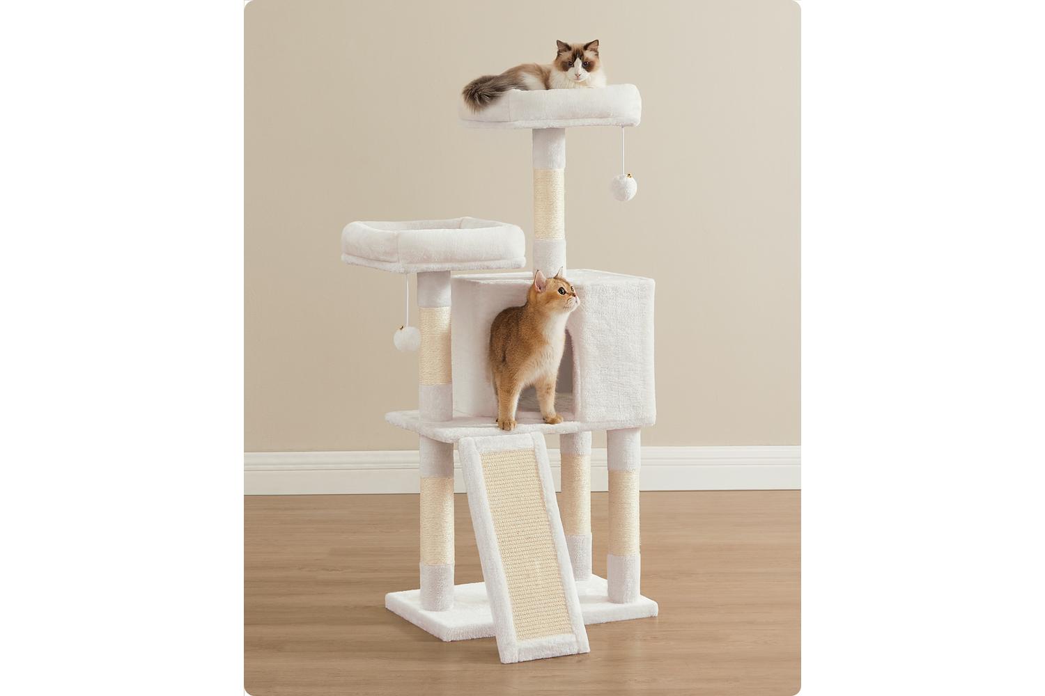 Cat Tree | Cat Tower | Particleboard Plush Sisal | 115 Cm-3
